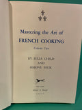 Mastering the Art of French Cooking, Volume Two.  Julia Child and Simone Beck